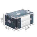 Quilt Clothes Storage Bag Big Capacity Duvet Blanket Sorting Bags Dustproof Clothes Organizer Sorting Bags Household Moving Bags