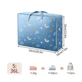 Quilt Clothes Storage Bag Big Capacity Duvet Blanket Sorting Bags Dustproof Clothes Organizer Sorting Bags Household Moving Bags